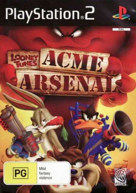 Game | Sony PlayStation PS2 | Looney Tunes Acme Arsenal Physical Video Games Game Sony