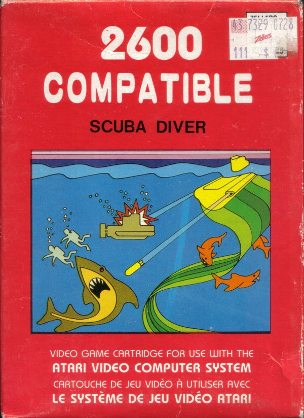 Game | Atari 2600 | Scuba Diver (Zellers)