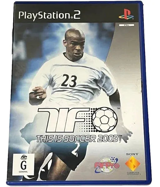 Game | Sony PlayStation PS2 | This Is Football Soccer 2003 Physical Video Games Game Sony