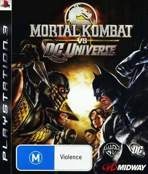 Game | Sony PlayStation PS3 | Mortal Kombat Vs. DC Universe Physical Video Games Game Sony