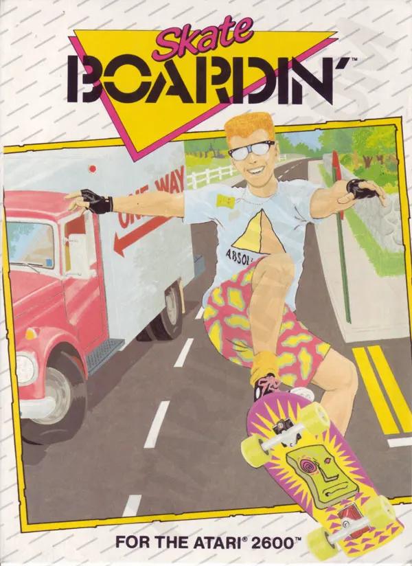 Game | Atari 2600 | Skate Boardin' A Radical Adventure Physical Video Games Game Atari