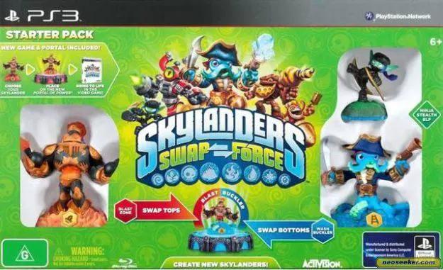 Game | Sony PlayStation PS3 | Skylanders Swap Force: Starter Pack Physical Video Games Game Sony