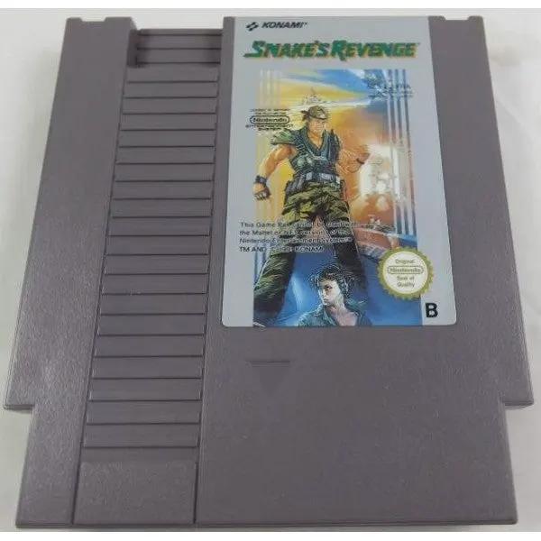 Game | Nintendo NES | Snake's Revenge Physical Video Games Game Nintendo