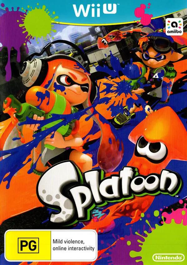 Game | Nintendo Wii U | Splatoon Physical Video Games Game Nintendo