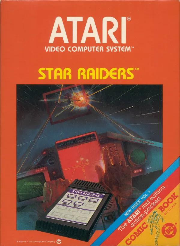Game | Atari 2600 | Star Raiders Physical Video Games Game Atari