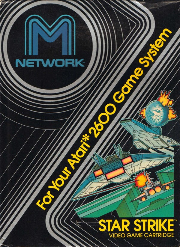 Game | Atari 2600 | Star Strike (White Label)