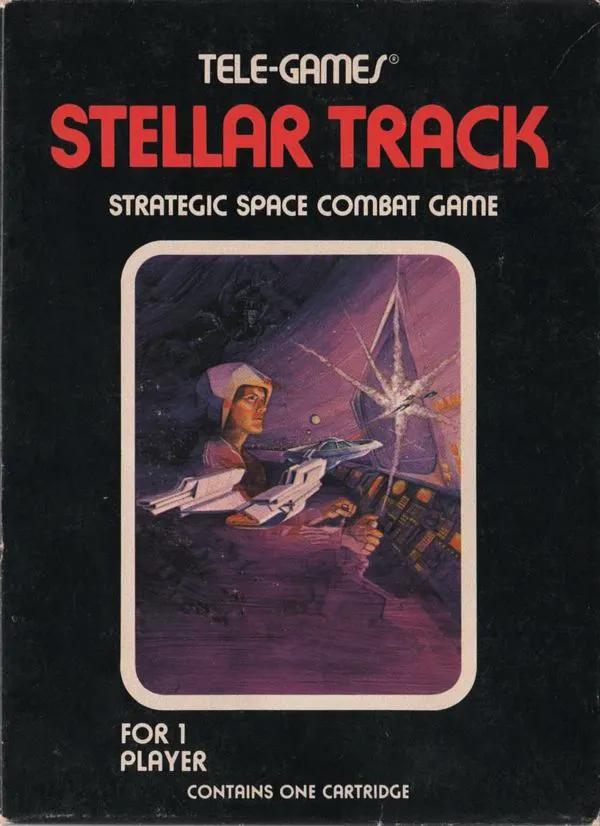 Game | Atari 2600 | Stellar Track Physical Video Games Game Atari
