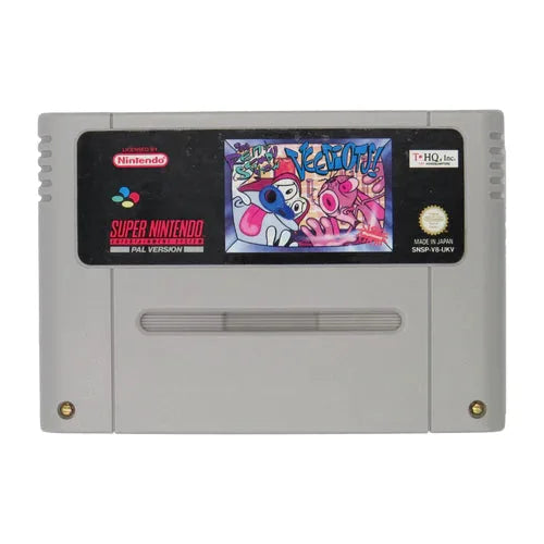 Game | Super Nintendo SNES | The Ren And Stimpy Show Veediots Physical Video Games Game Nintendo