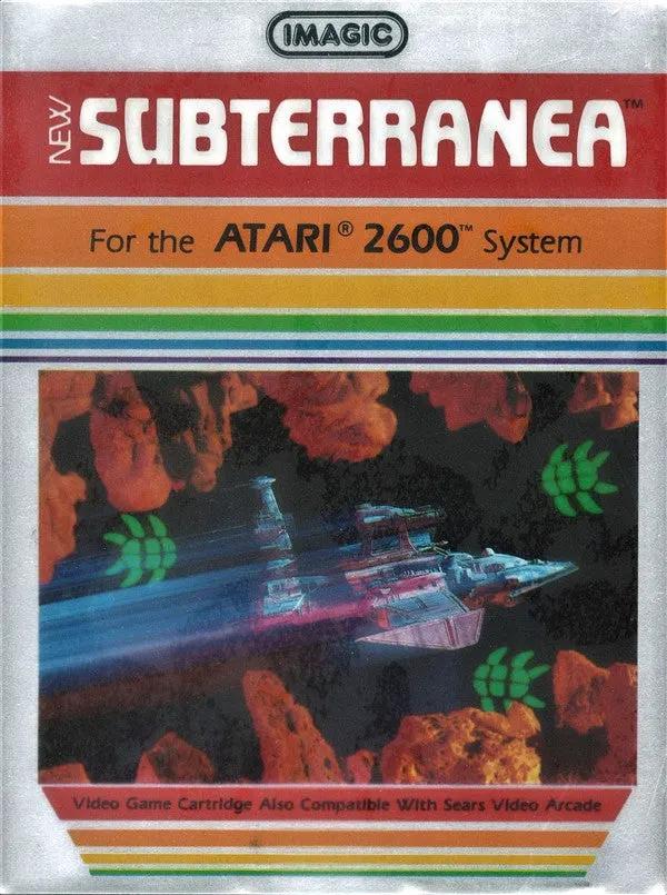 Game | Atari 2600 | Subterranea Physical Video Games Game Atari
