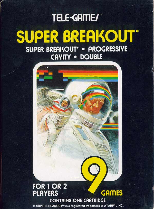 Game | Atari 2600 | Super Breakout (Tele Games)