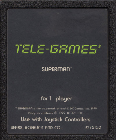 Game | Atari 2600 | Superman (Tele Games)