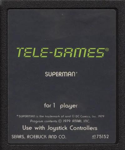 Game | Atari 2600 | Superman (Tele Games) Physical Video Games Game Atari