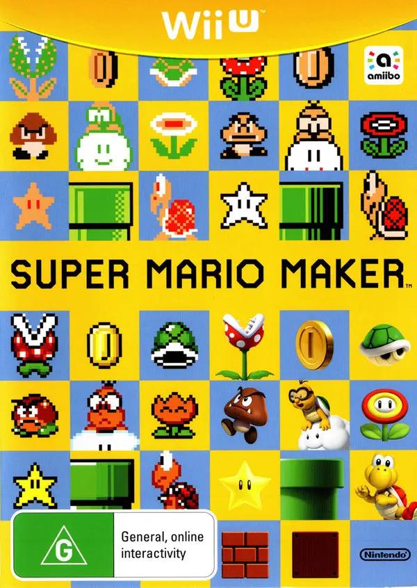 Game | Nintendo Wii U | Super Mario Maker Physical Video Games Game Nintendo