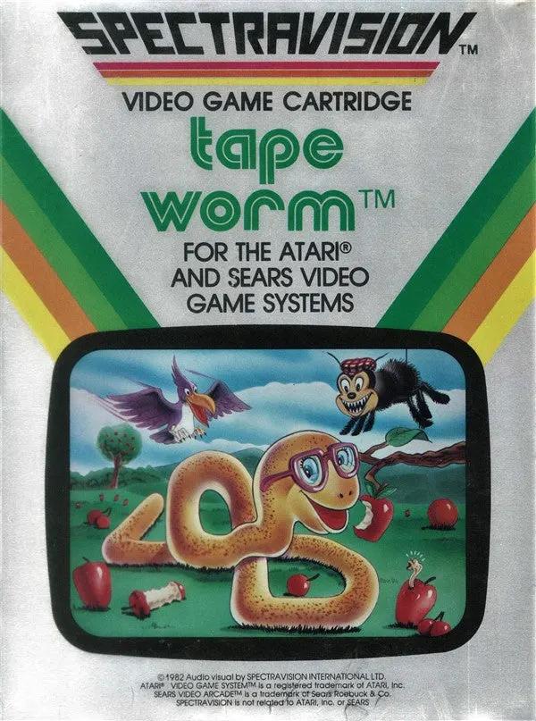 Game | Atari 2600 | Tapeworm Physical Video Games Game Atari