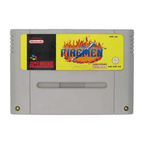 Game | Super Nintendo SNES | The Firemen Physical Video Games Game Nintendo