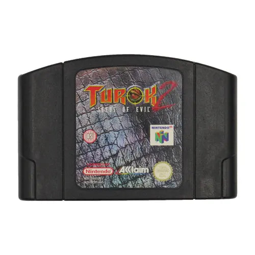 Game | Nintendo N64 | Turok 2 Seeds Of Evil Physical Video Games Game Nintendo