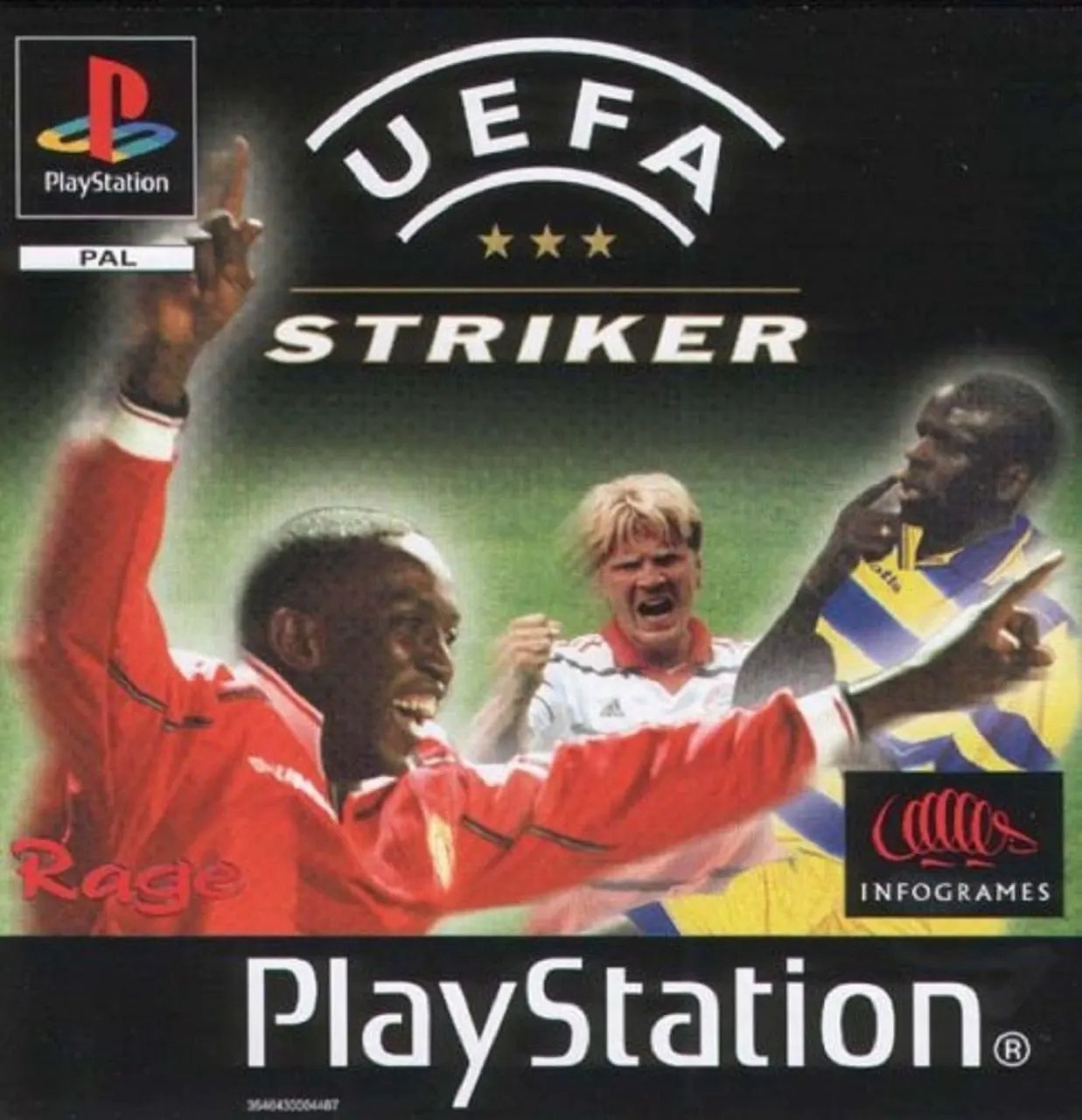 Game | Sony PlayStation PS1 | Striker Physical Video Games Game Sony