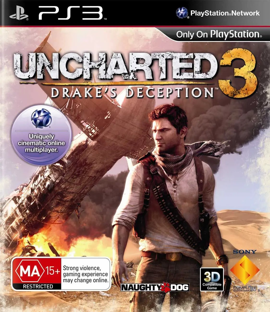 Game | Sony PlayStation PS3 | Uncharted 3: Drake's Deception Physical Video Games Game Sony