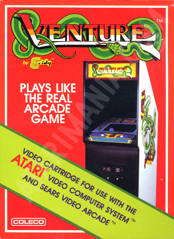 Game | Atari 2600 | Venture (Coleco)