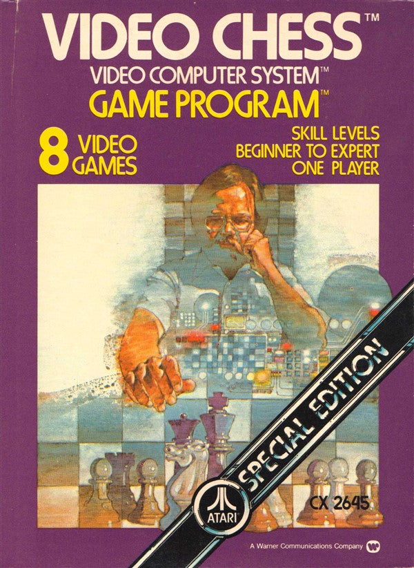 Game | Atari 2600 | Video Chess (Text Label)