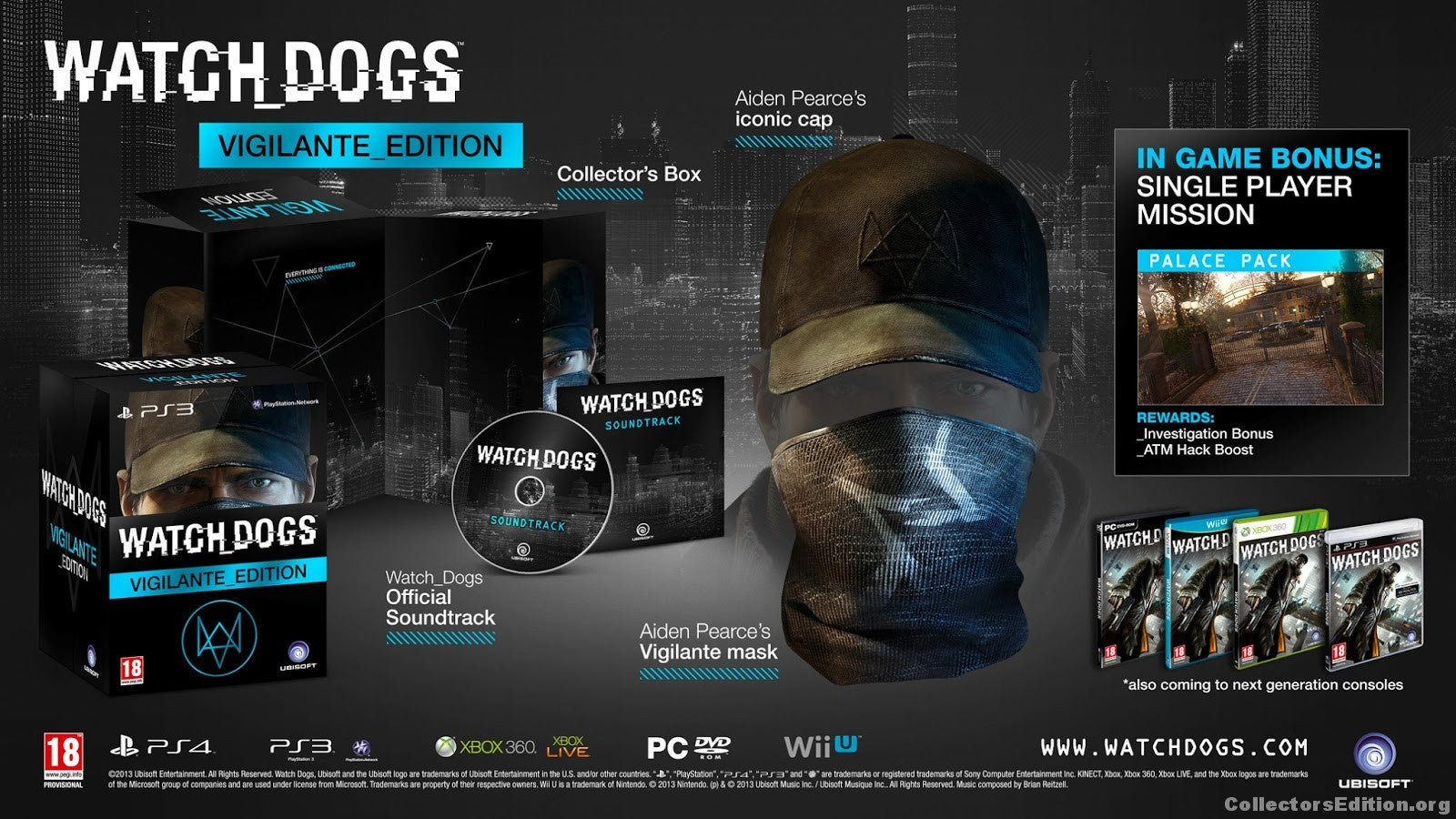 Game | Xbox 360 | Watch Dogs (Vigilante Edition)