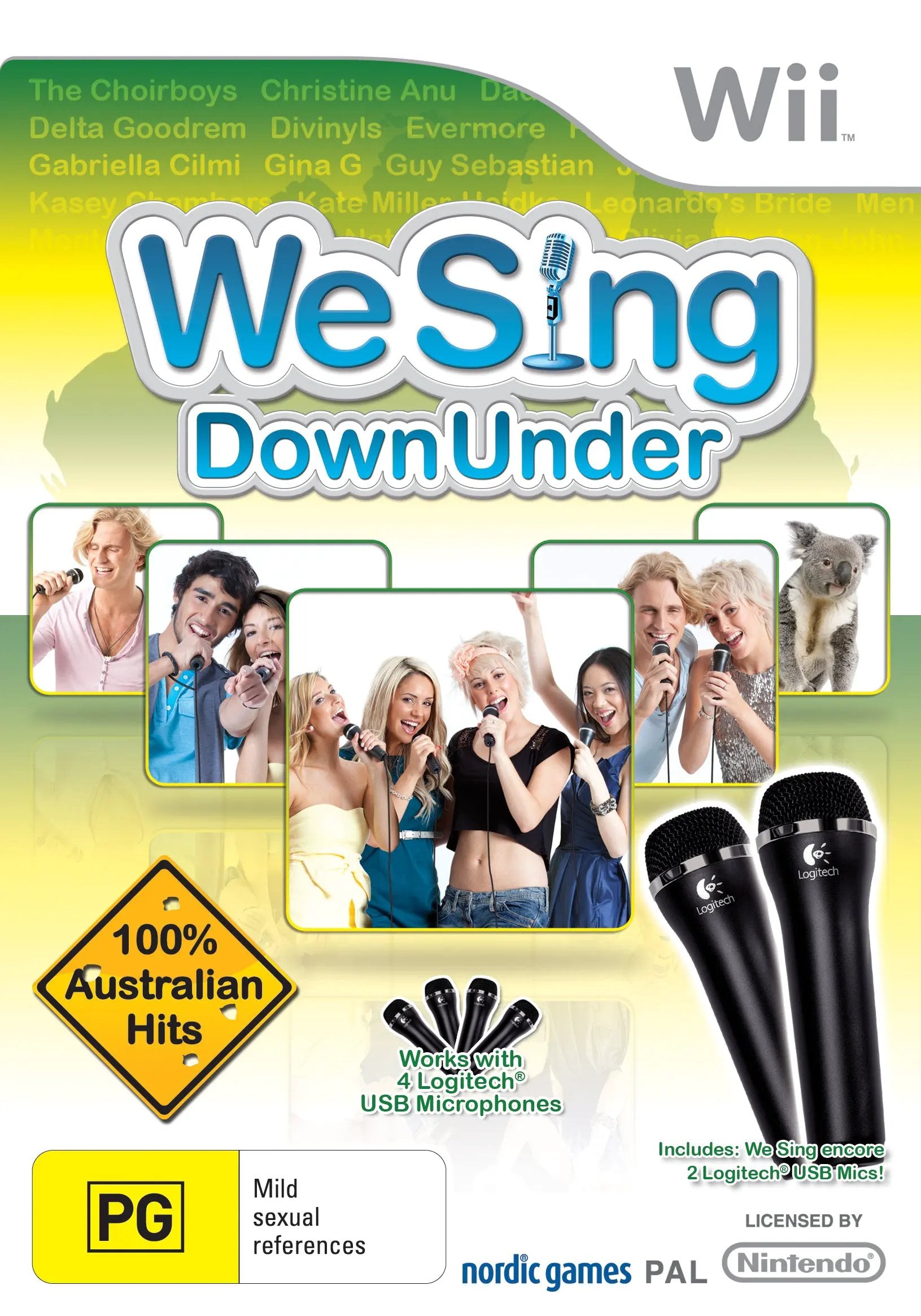 Game | Nintendo Wii | We Sing Down Under Physical Video Games Game Nintendo