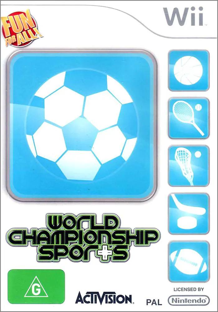 Game | Nintendo Wii | World Championship Sports Physical Video Games Game Nintendo