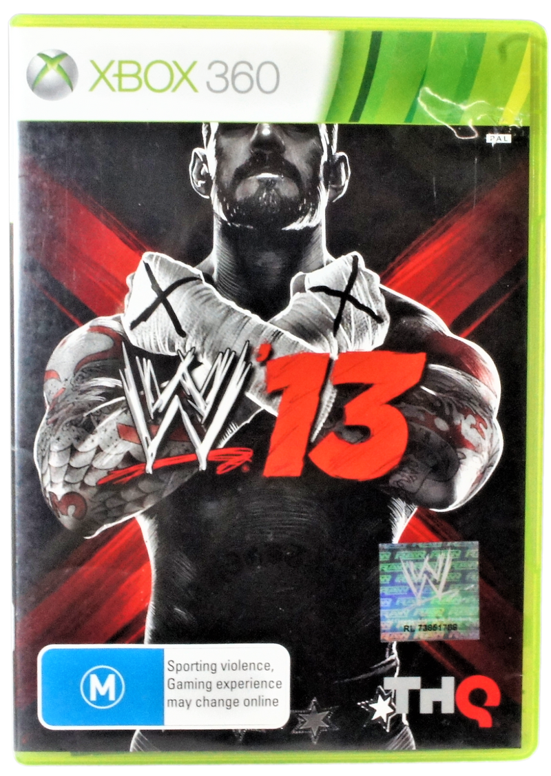 Game | Xbox 360 | WWE 13 Physical Video Games Game Microsoft