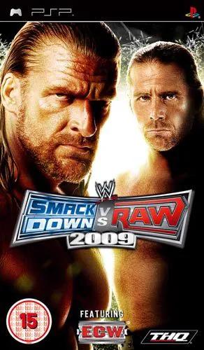 Game | Sony PSP | WWE SmackDown Vs. Raw 2009 Physical Video Games Game Sony