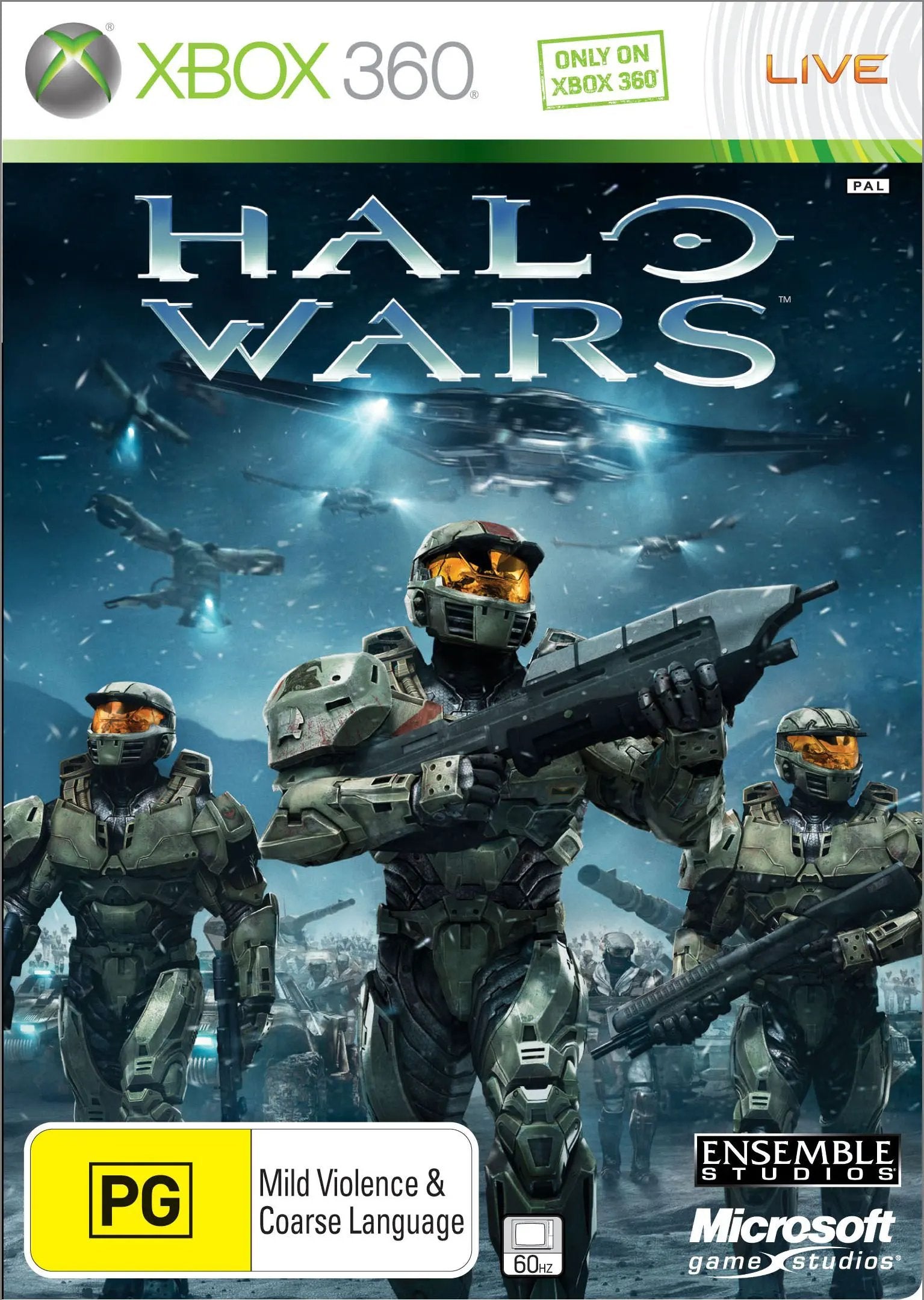 Game | Xbox 360 | Halo Wars Physical Video Games Game Microsoft
