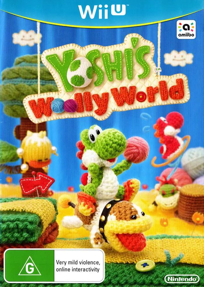 Game | Nintendo Wii U | Yoshi's Woolly World Physical Video Games Game Nintendo