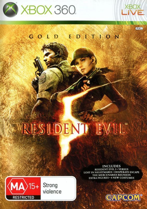 Game | Microsoft Xbox 360 | Resident Evil 5 (Gold Edition)