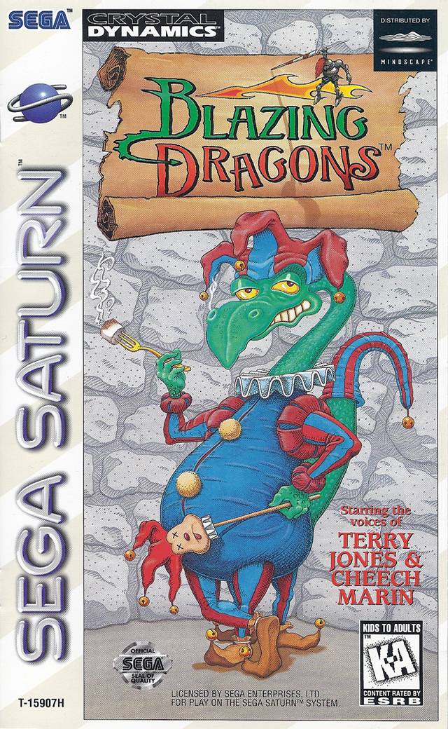 Game | Sega Saturn | Blazing Dragons [USA]