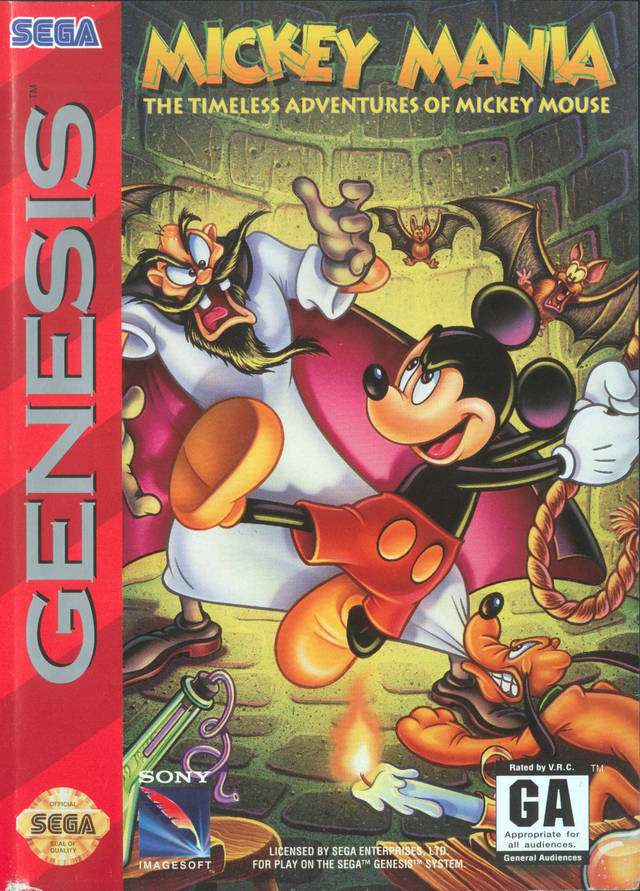 Game | Sega Mega Drive Genesis | Mickey Mania [USA]