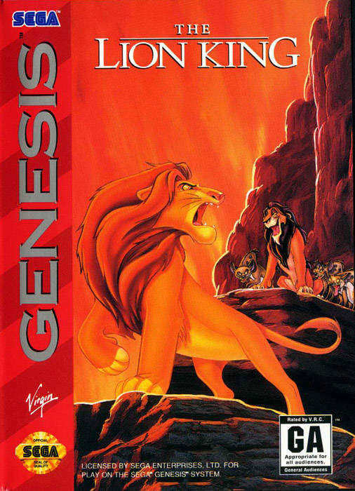 Game | Sega Mega Drive Genesis | The Lion King [USA]