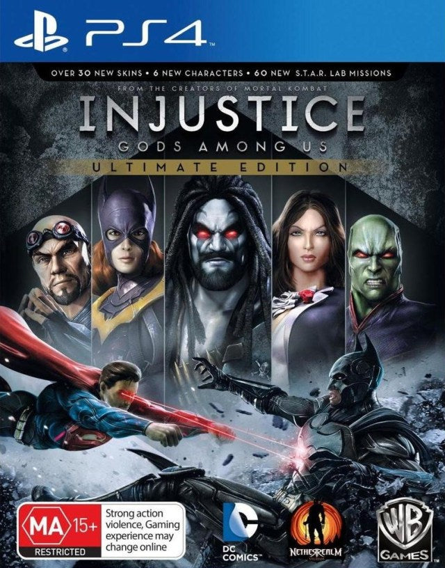 Game | Sony PlayStation PS4 | Injustice: Gods Among Us Ultimate Edition