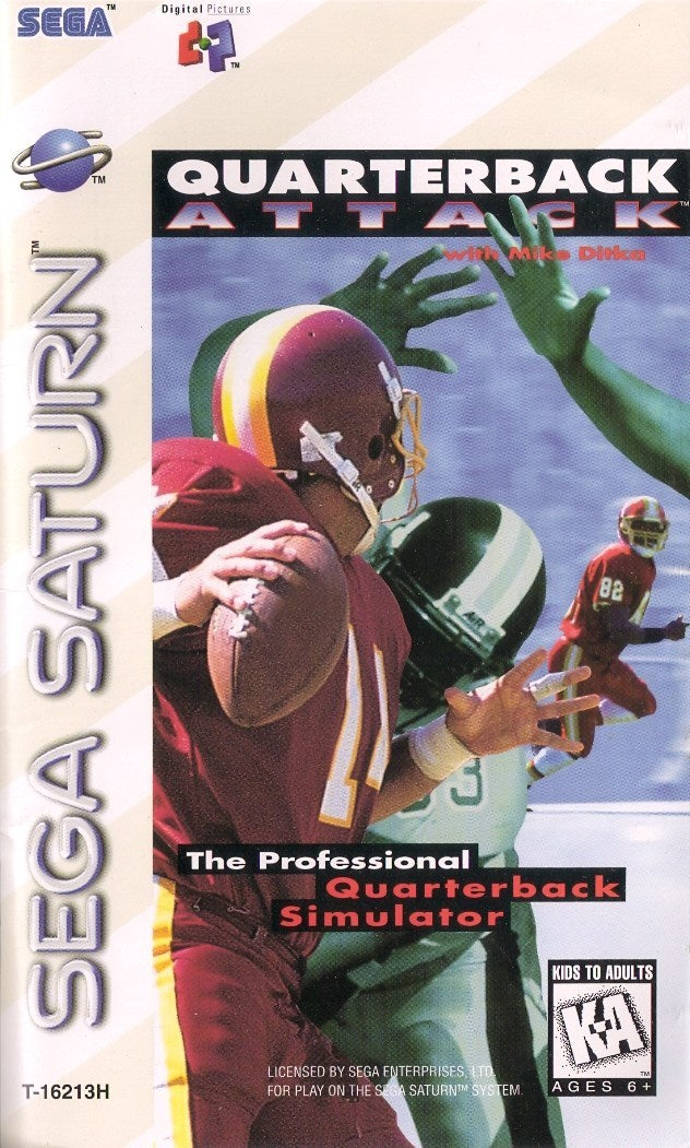 Game | Sega Saturn | Quarterback Attack with Mike Ditka [USA]