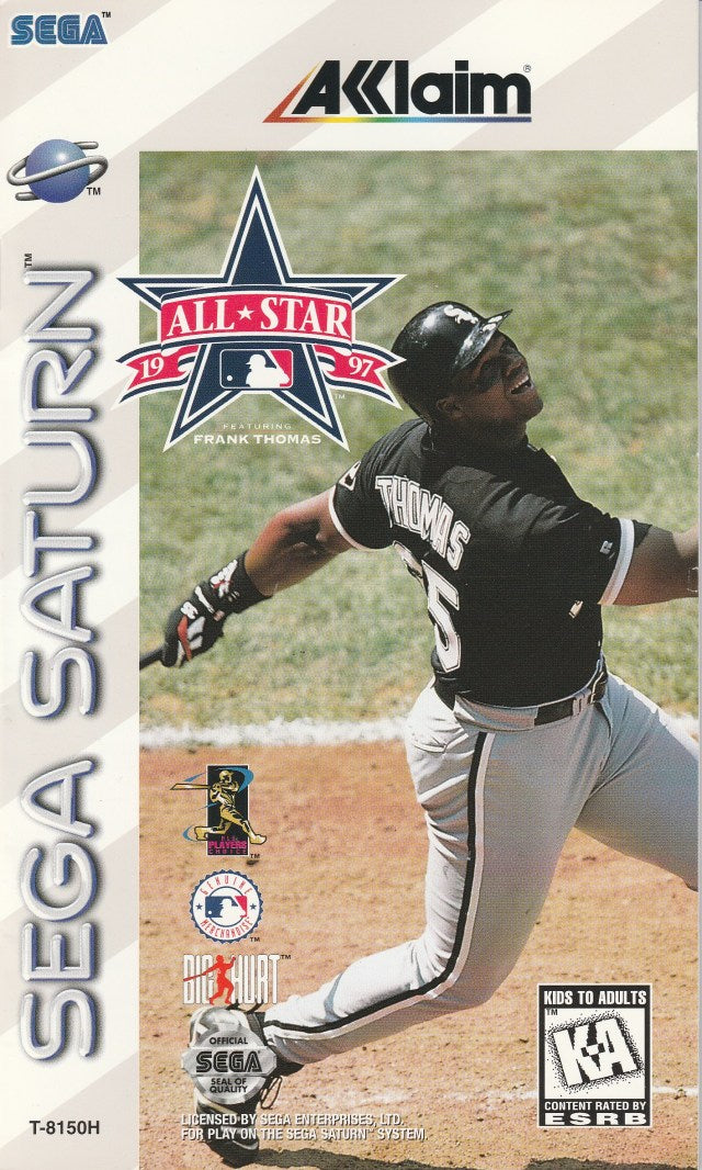 Game | Sega Saturn | All Star Baseball 1997 featuring Frank Thomas [USA]