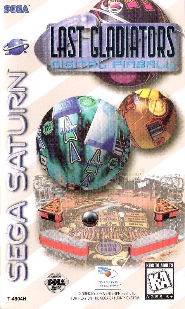 Game | Sega Saturn | Digital Pinball: Last Gladiators [USA]