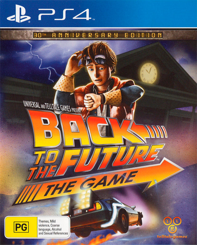 Game | Sony PlayStation PS4 | Back to the Future: The Game (30th Anniversary Edition)