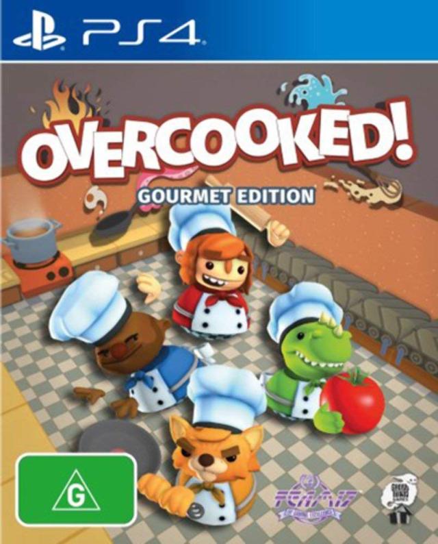 Game | Sony PlayStation PS4 | Overcooked! (Gourmet Edition)