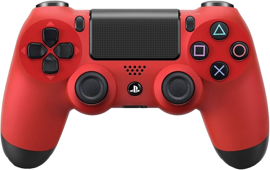 Controller | Sony PlayStation PS4 | Genuine Red DualShock 4