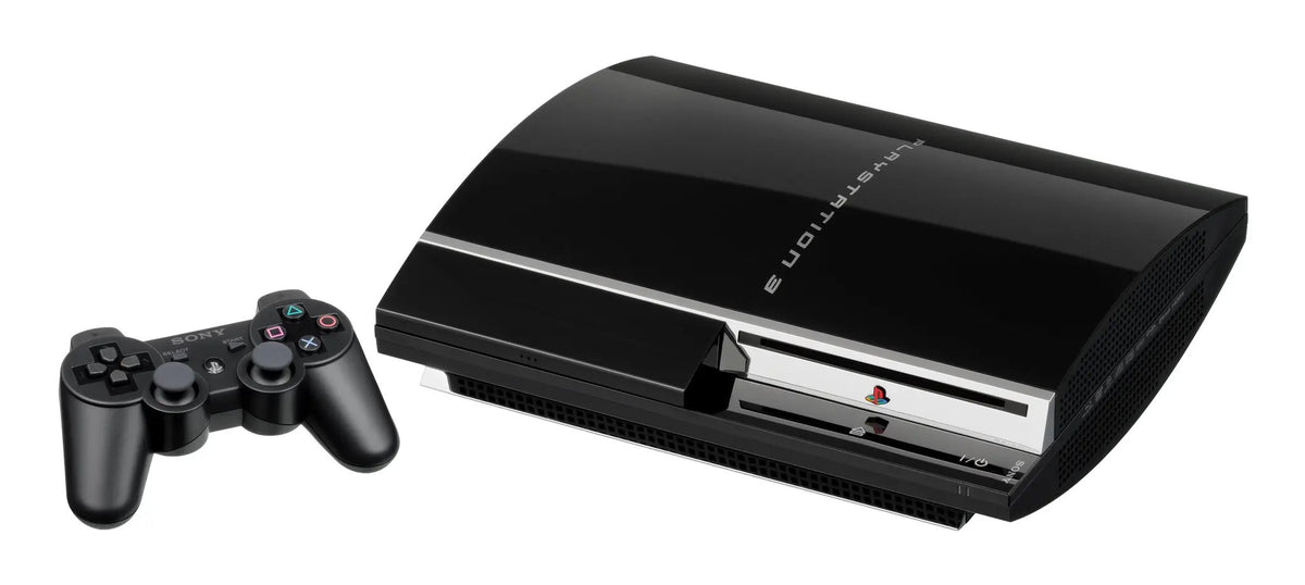 Console | PlayStation PS3 | FAT 80GB Black Console Set (CECHK02) Video Game Consoles Console Sony