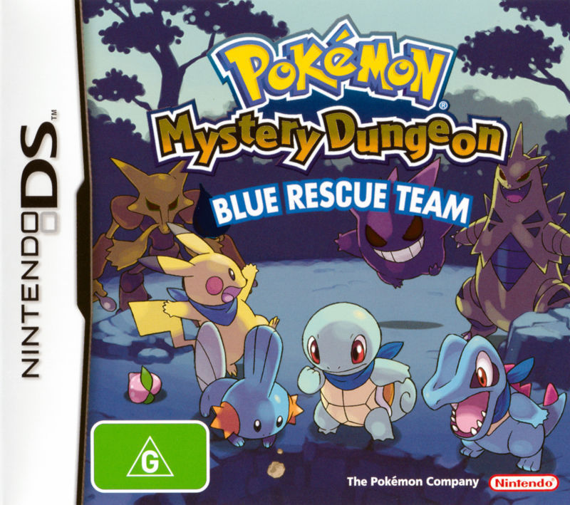 Game | Nintendo DS | Pokemon Mystery Dungeon Blue Rescue Team