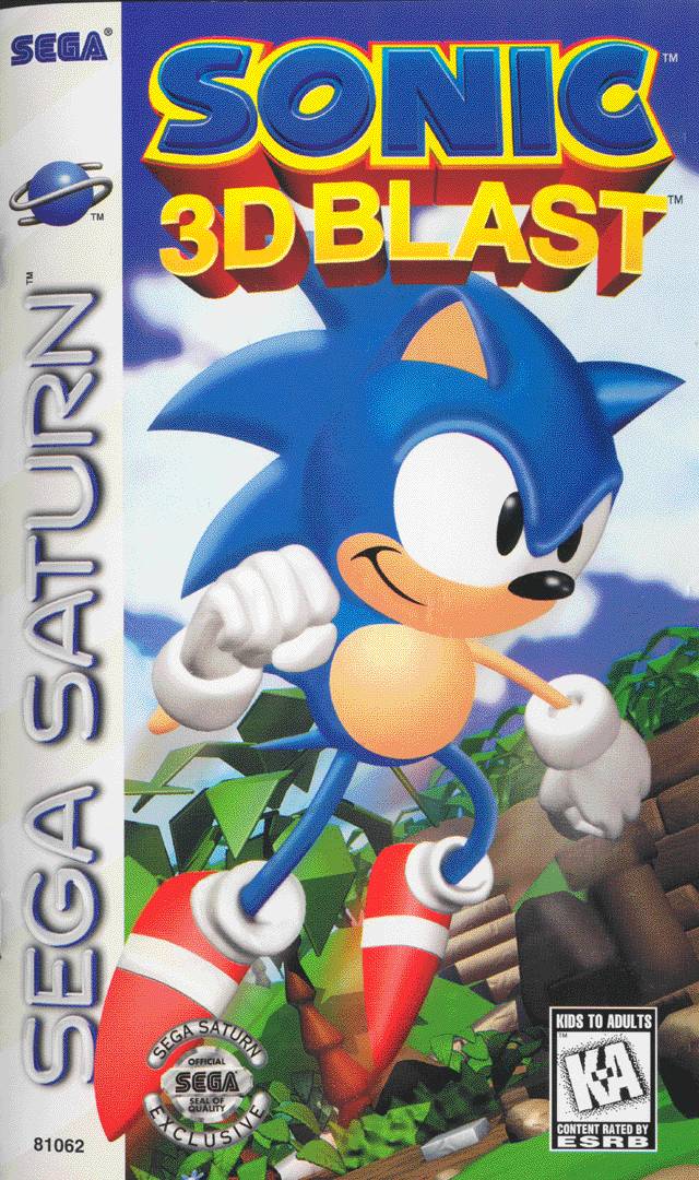 Game | Sega Saturn | Sonic 3D Blast [USA]