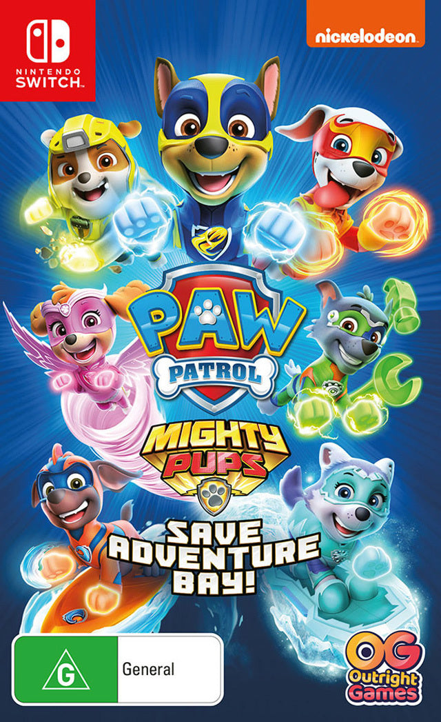 Game | Nintendo Switch | PAW Patrol Mighty Pups Save Adventure Bay