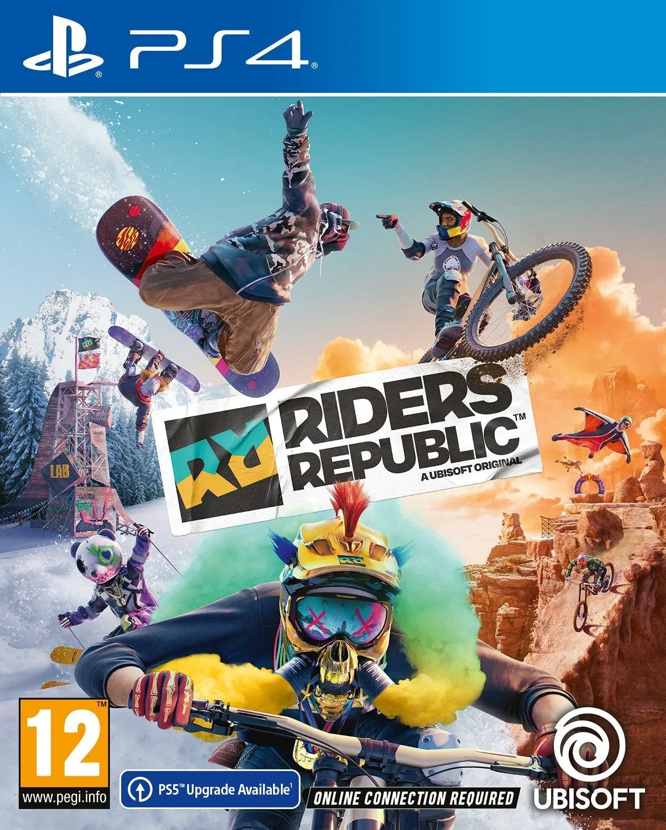 Game | Sony PlayStation PS4 | Riders Republic Physical Video Games Game Sony