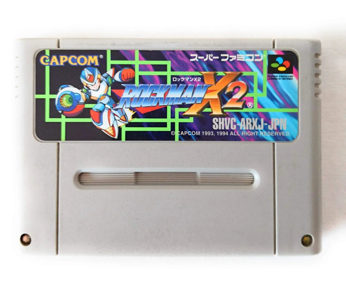 Game | Nintendo Super Famicom SFC | Rockman X2 [Japan] Physical Video Games Game Nintendo