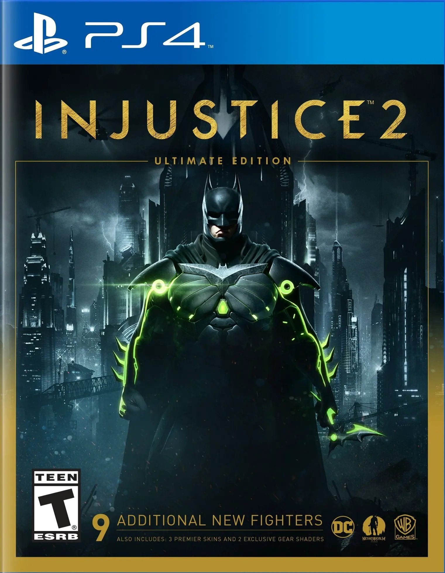 Game | Sony PlayStation PS4 | Injustice 2 (Ultimate Edition) Physical Video Games Game Sony