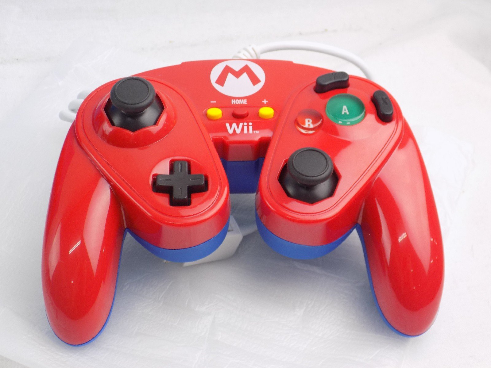 Controller | Nintendo Wii U | Mario Wired Fight Pad Classic Controller Pro